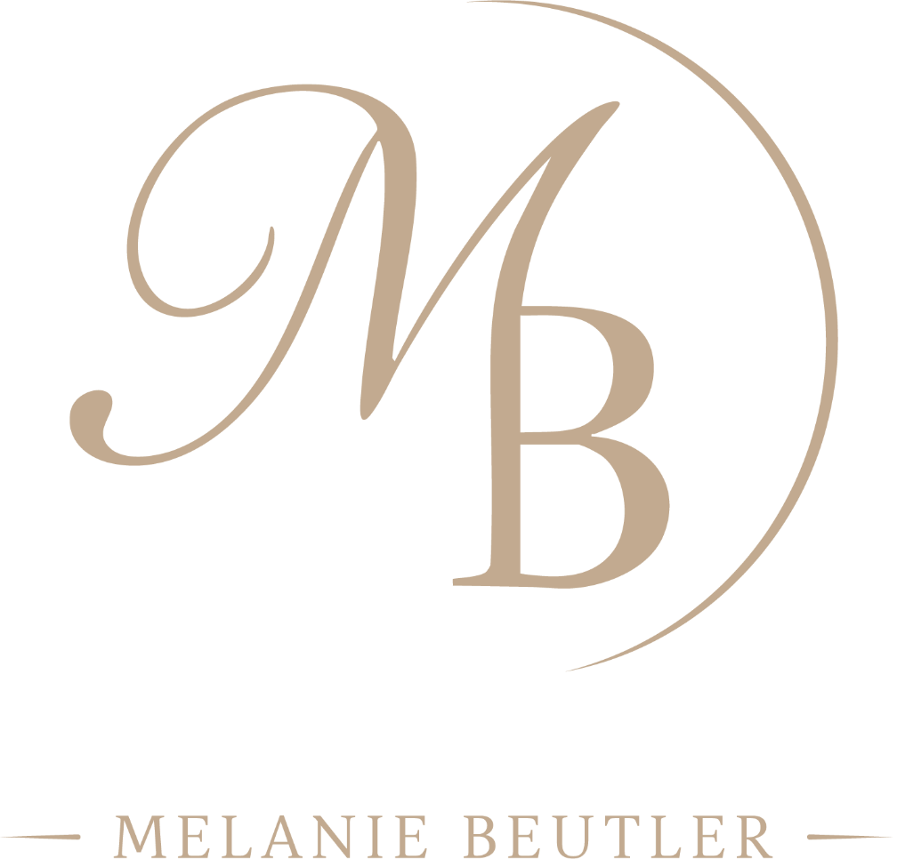 Ein Logo für eine Firma namens Melanie Beutler