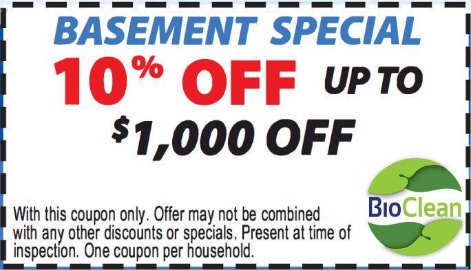 10% off basement special
