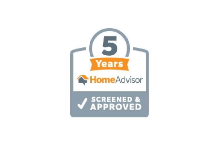 HomeAdvisor 5 Years Screened & Approved