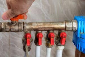 Water Line Valves — Lisle, IL – Jim Dhamer Plumbing and Sewer, Inc.