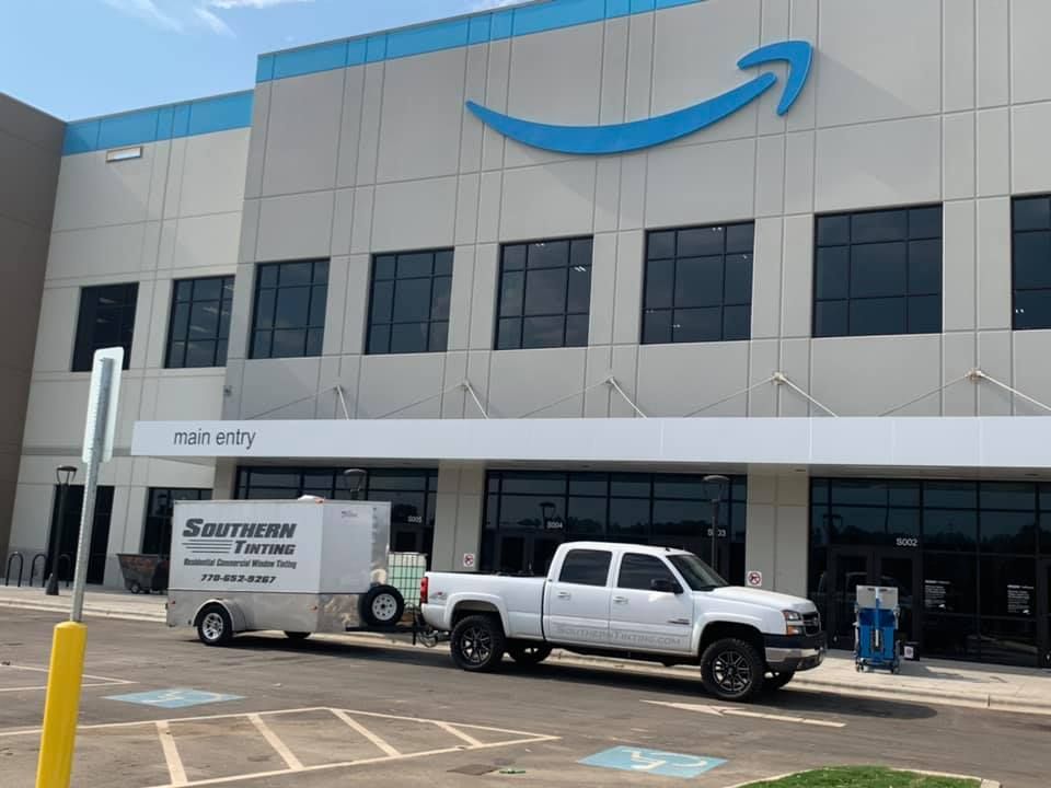 commercial building window tinting North Georgia