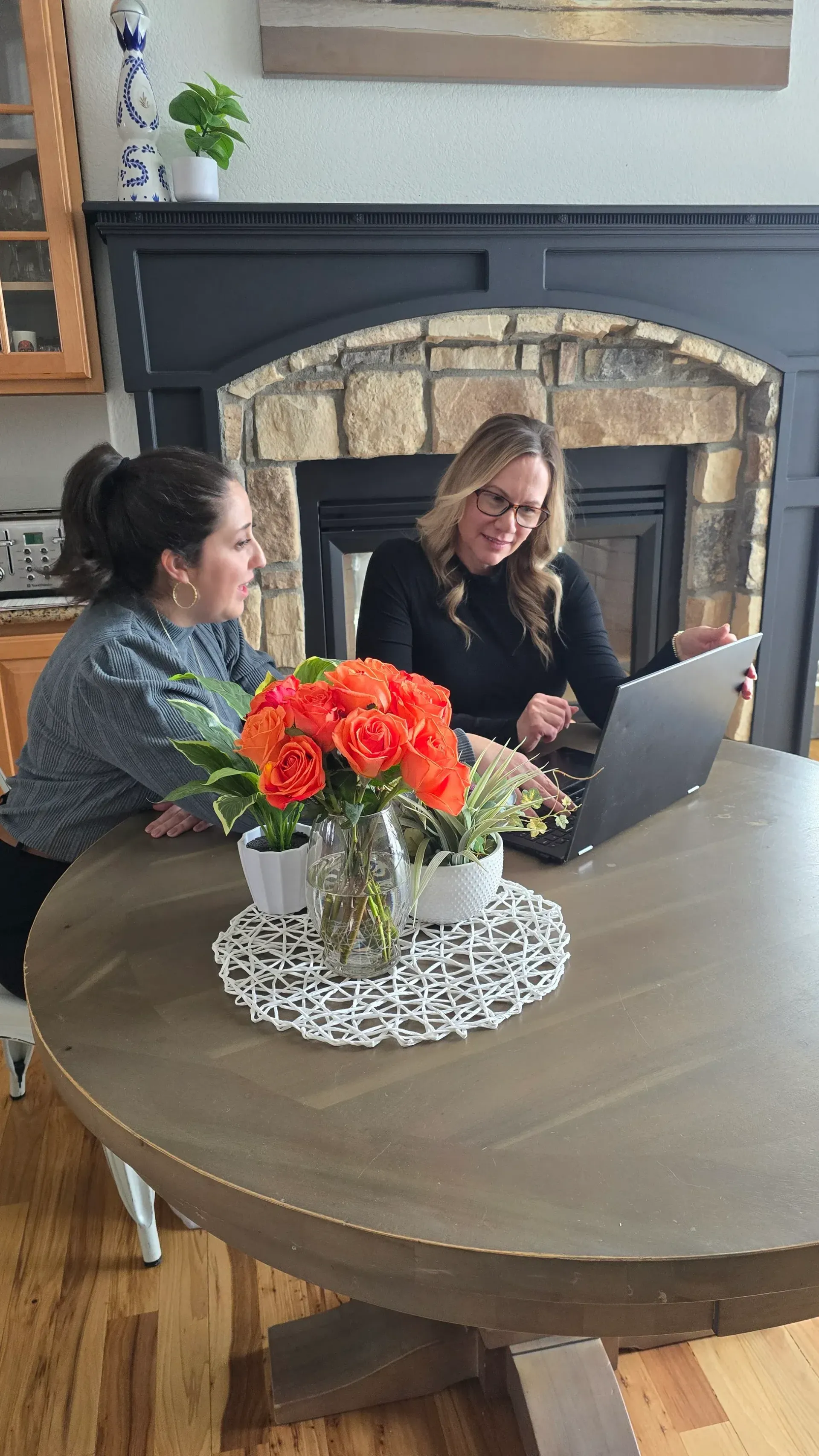 Persoonlijke coaching in rustige setting
