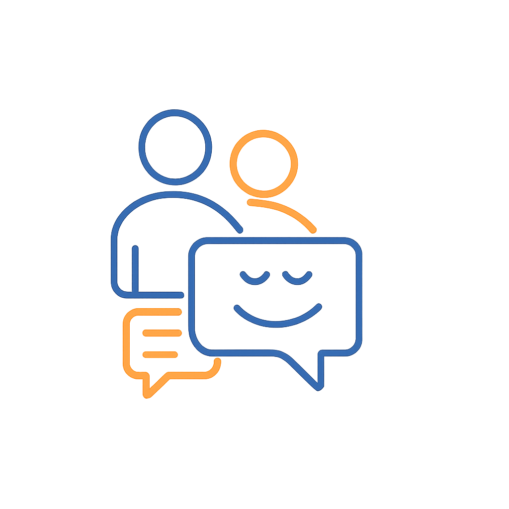 Icoon training voor leidinggevenden gericht op communicatie, gesprek voeren en regie houden bij verzuim
