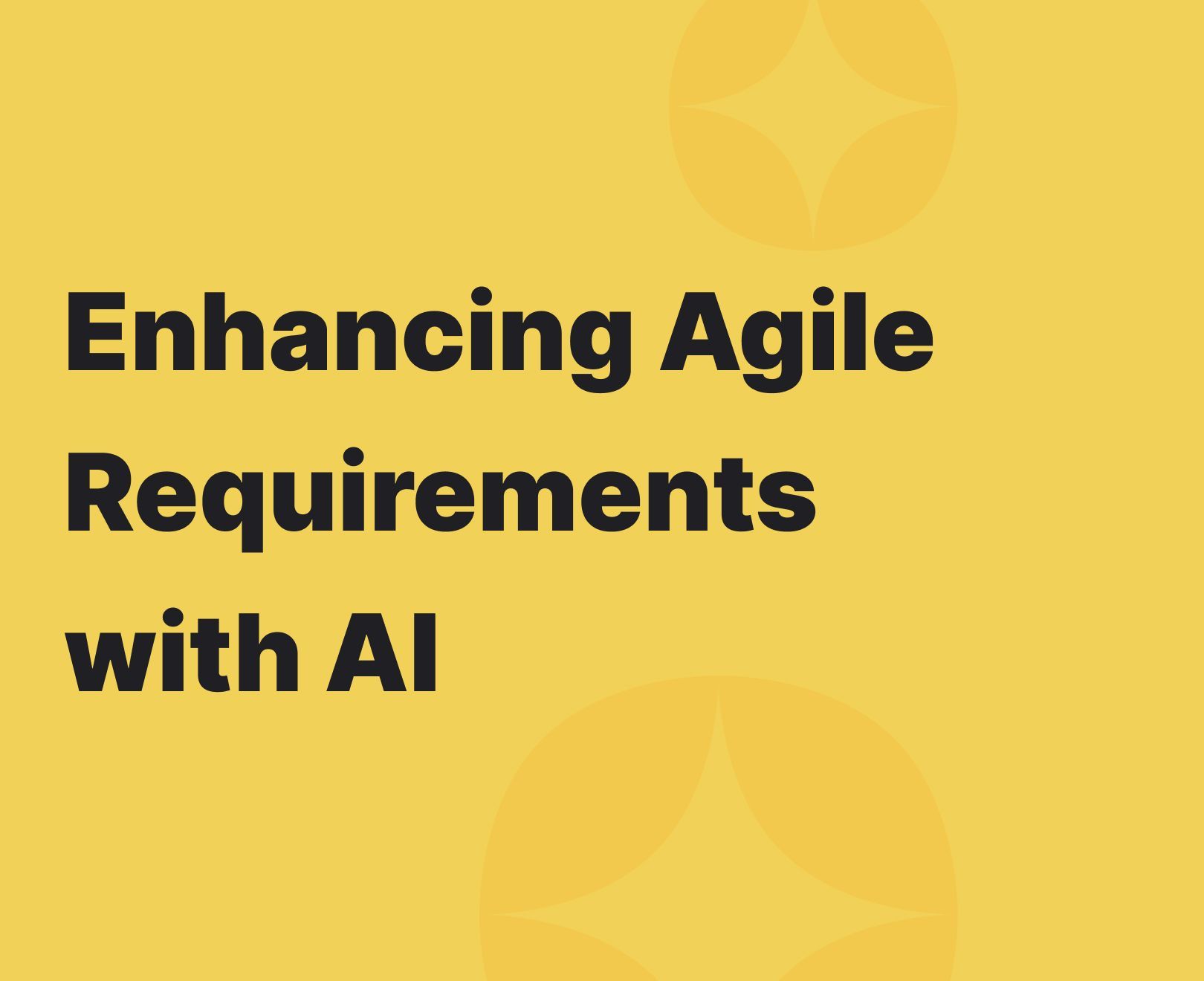 AI Agile Requirements