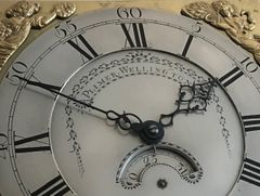 Plimer Wellington Longcase Clock Dial