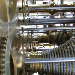 Fusee Bracket Clock Movement
