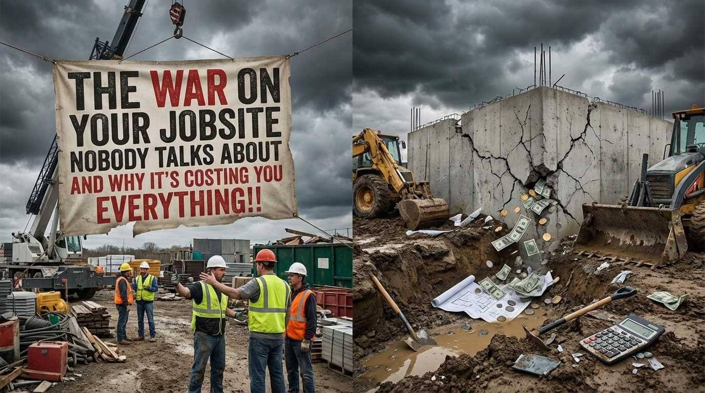 The War on Your Jobsite Nobody Talks About AND Why It's Costing You Everything