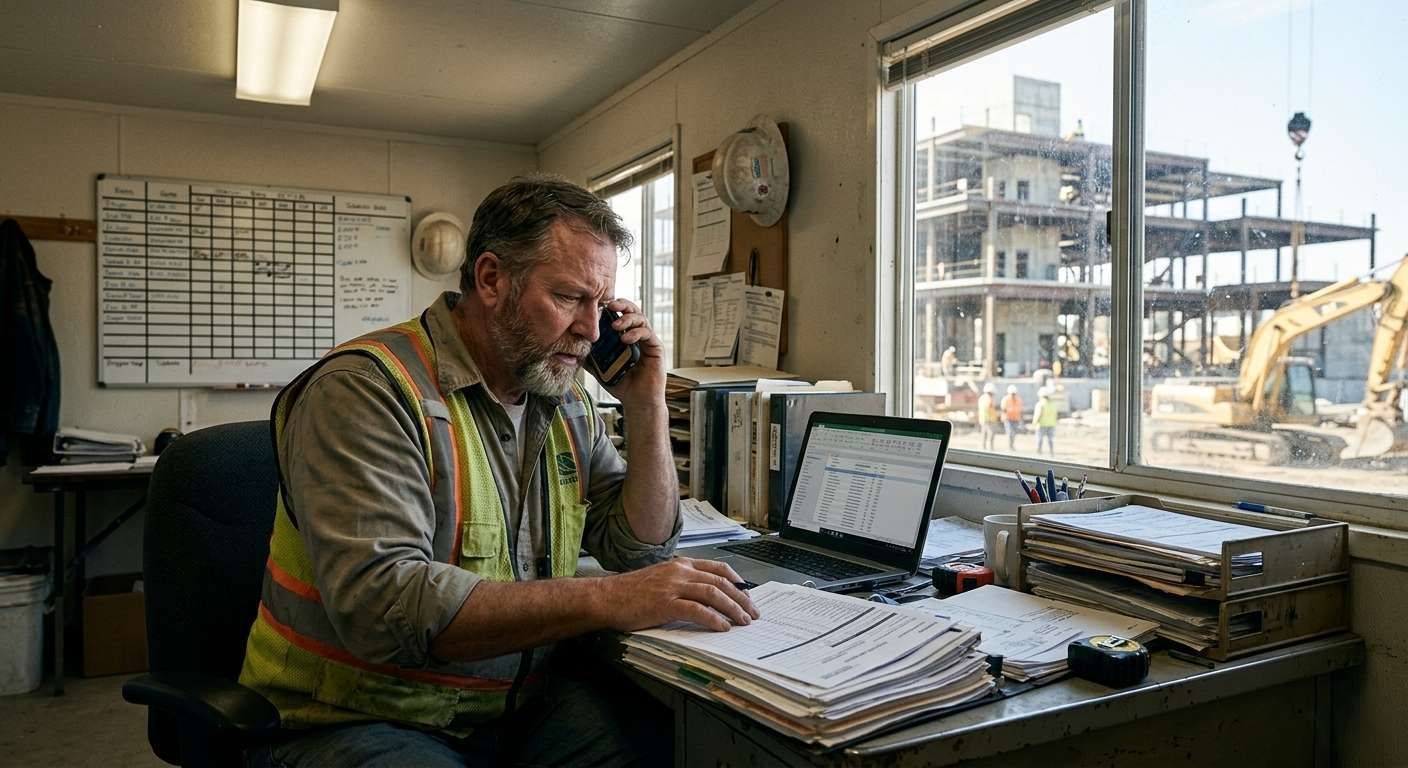 Boost Foreman Productivity: Why 40% of Their Day Isn't Managing Work