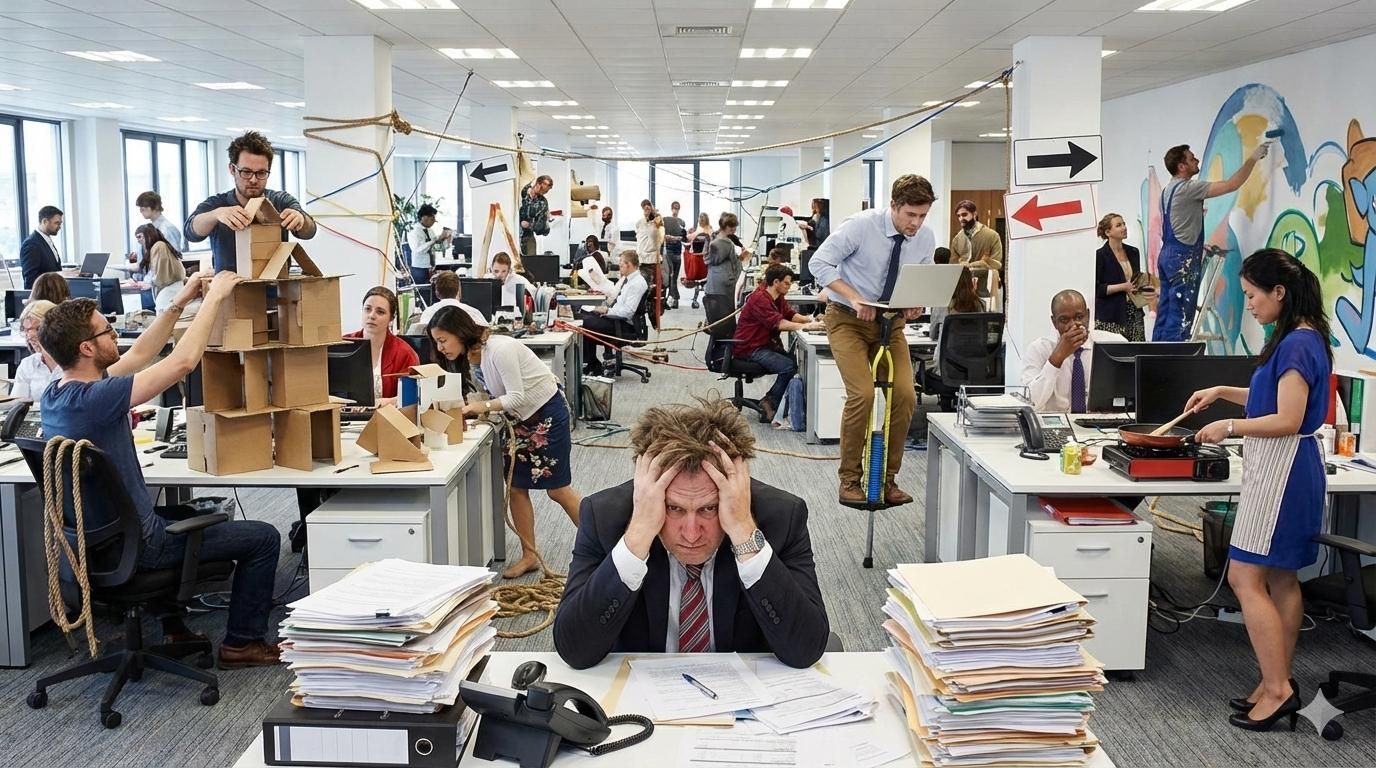 You're Stuck Managing 80 People Who All Do Things Their Own Way