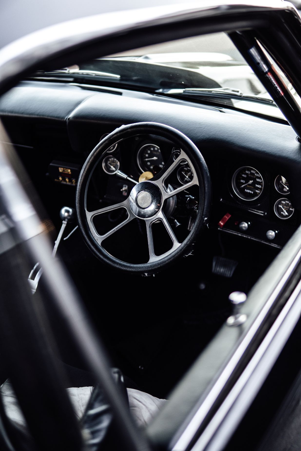 Car Interior And Steering Wheel — Panel Beaters in Southport, QLD