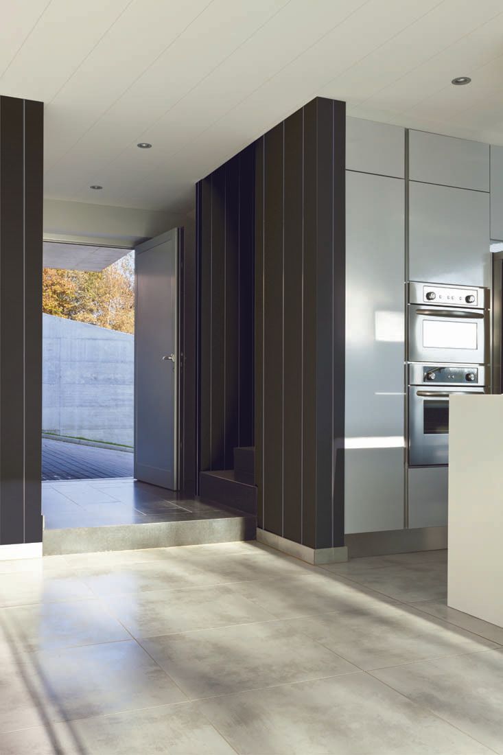 Black Silver Embed Kitchen