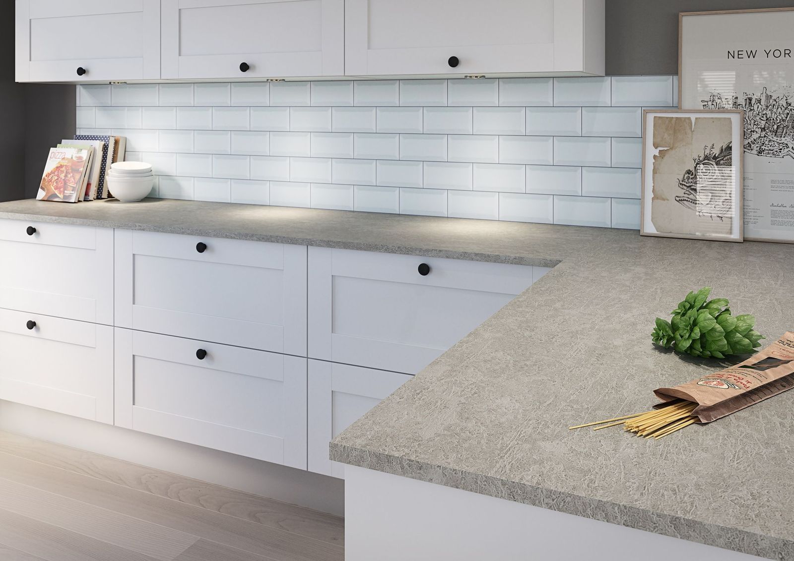 Omega Grey Chalk Roche - Vista Inner City Ice Cloud