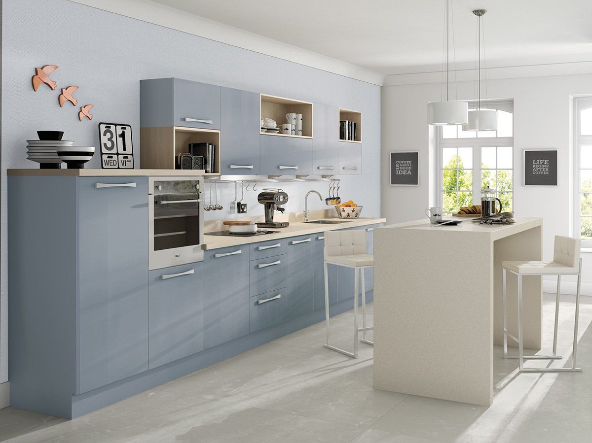 eco Metro denim kitchen