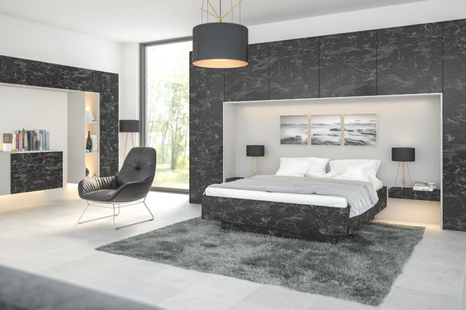 Valore Oriental Black / Valore Smooth Light Grey