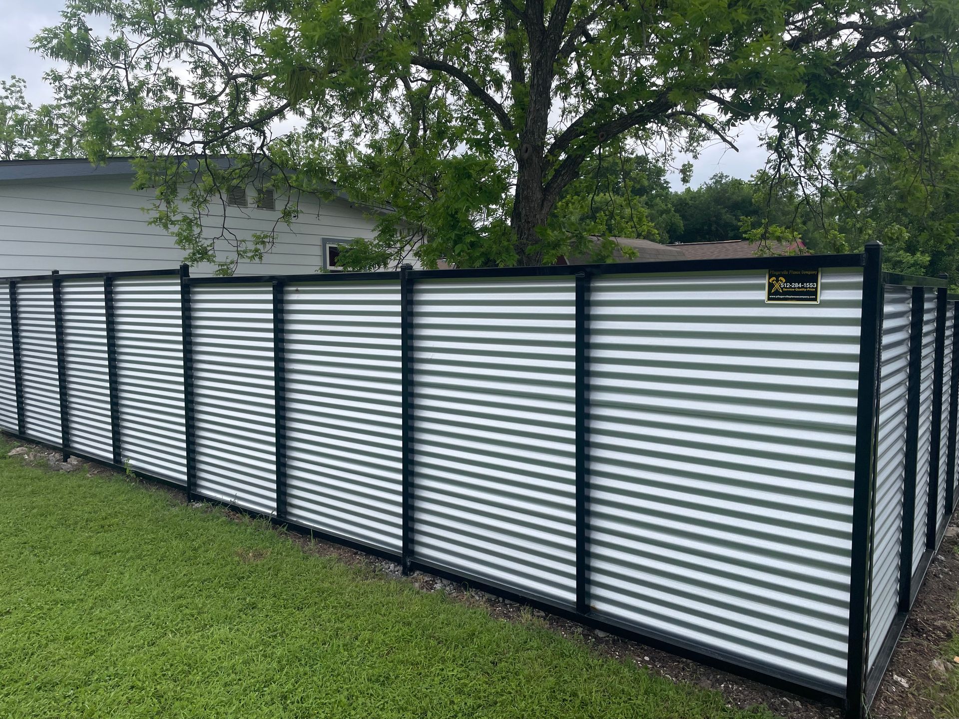corrugated-fencing