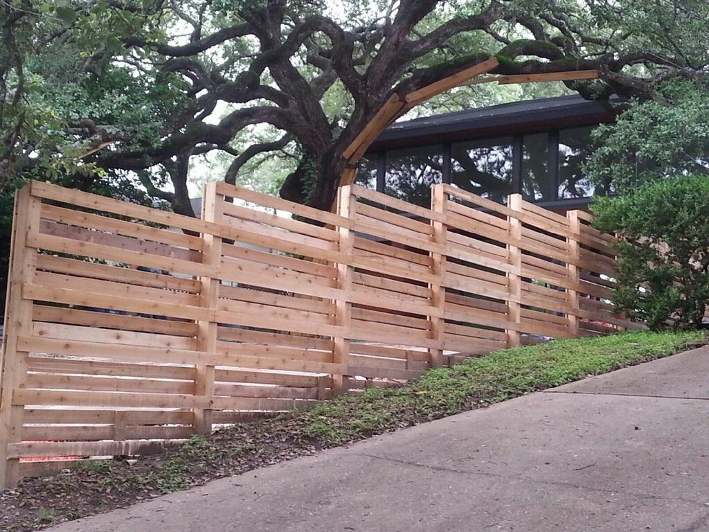 Horizontal Privacy Fences