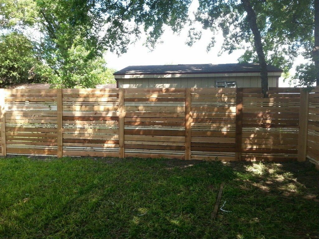 Horizontal Privacy Fences