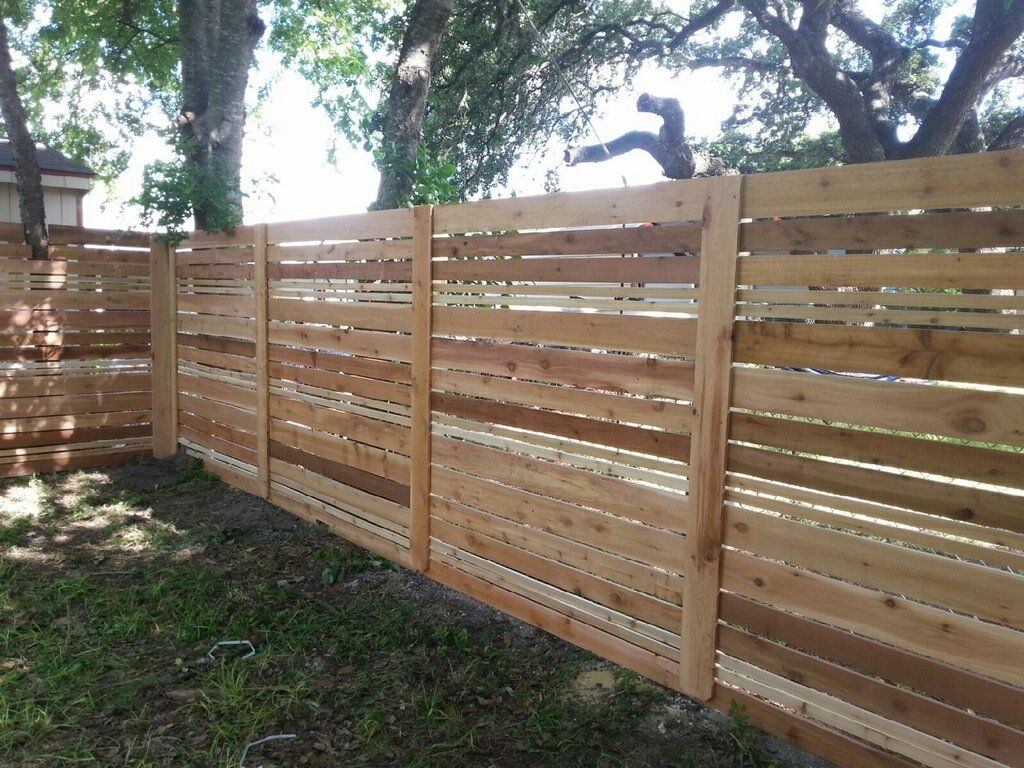 Horizontal Privacy Fences