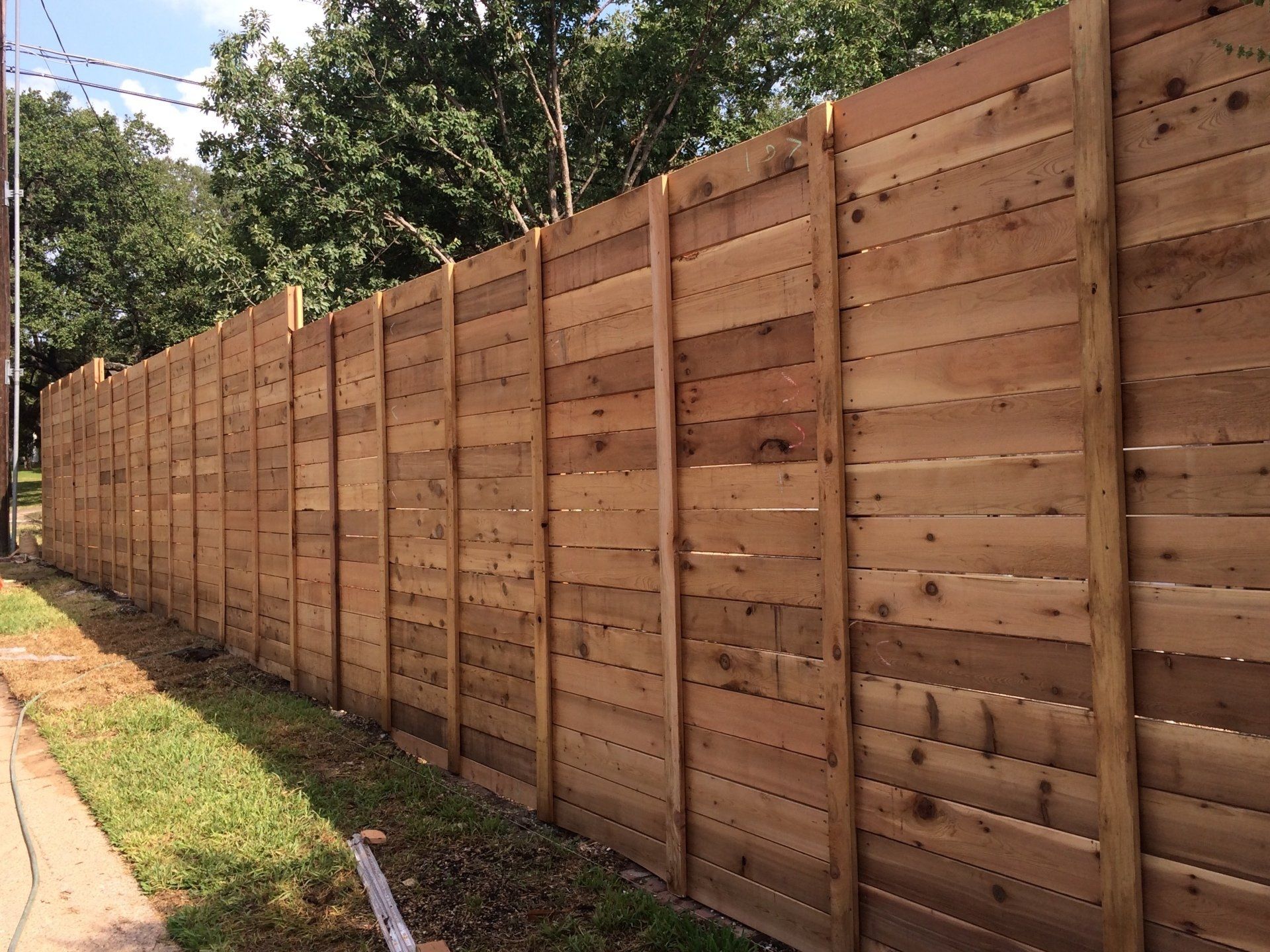 Horizontal Privacy Fences