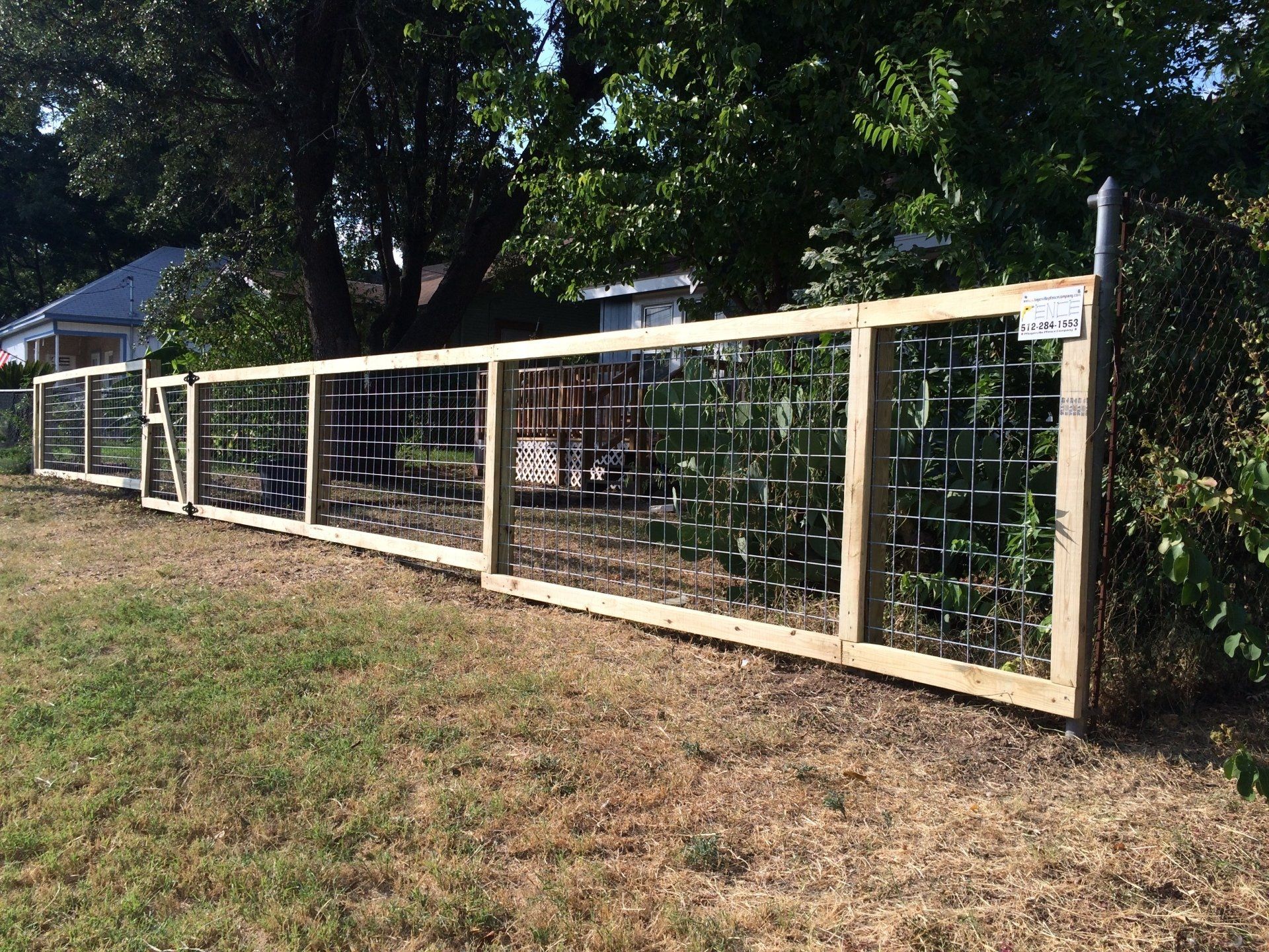 Bullwire Panel Fence | Pflugerville Pfence Company