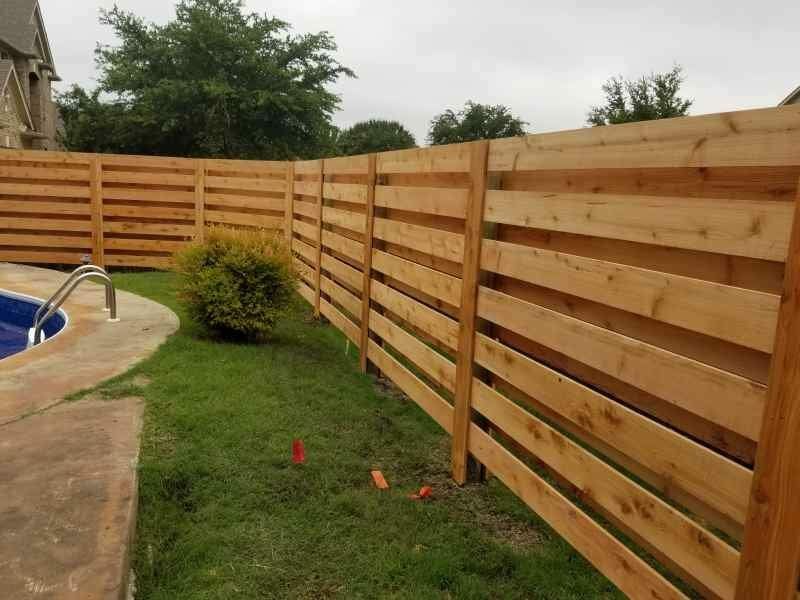 Horizontal Privacy Fences