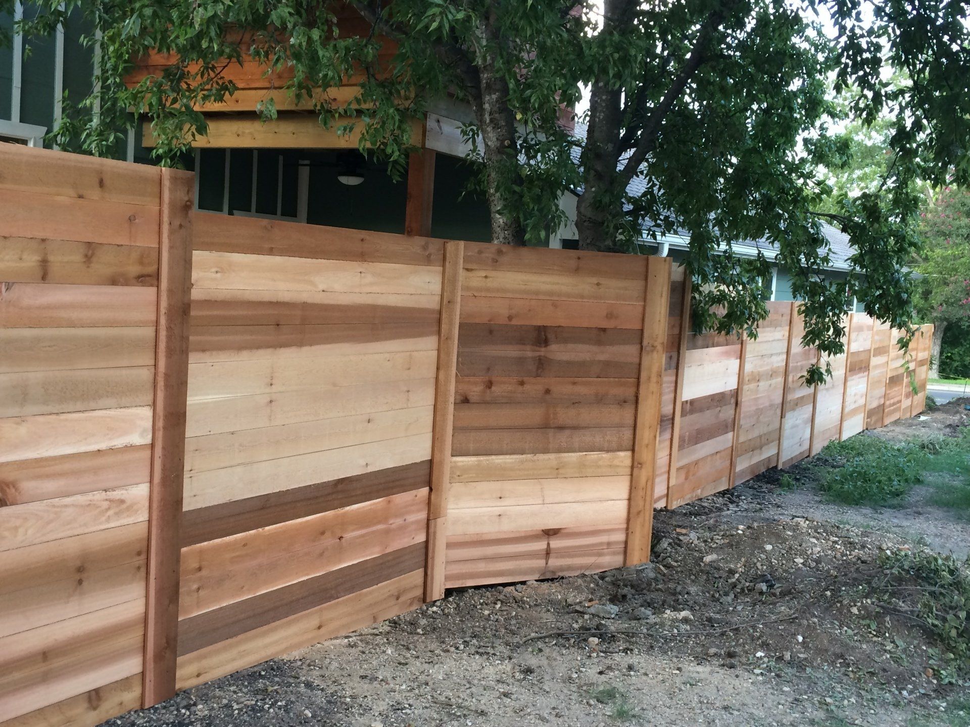 Horizontal Privacy Fences