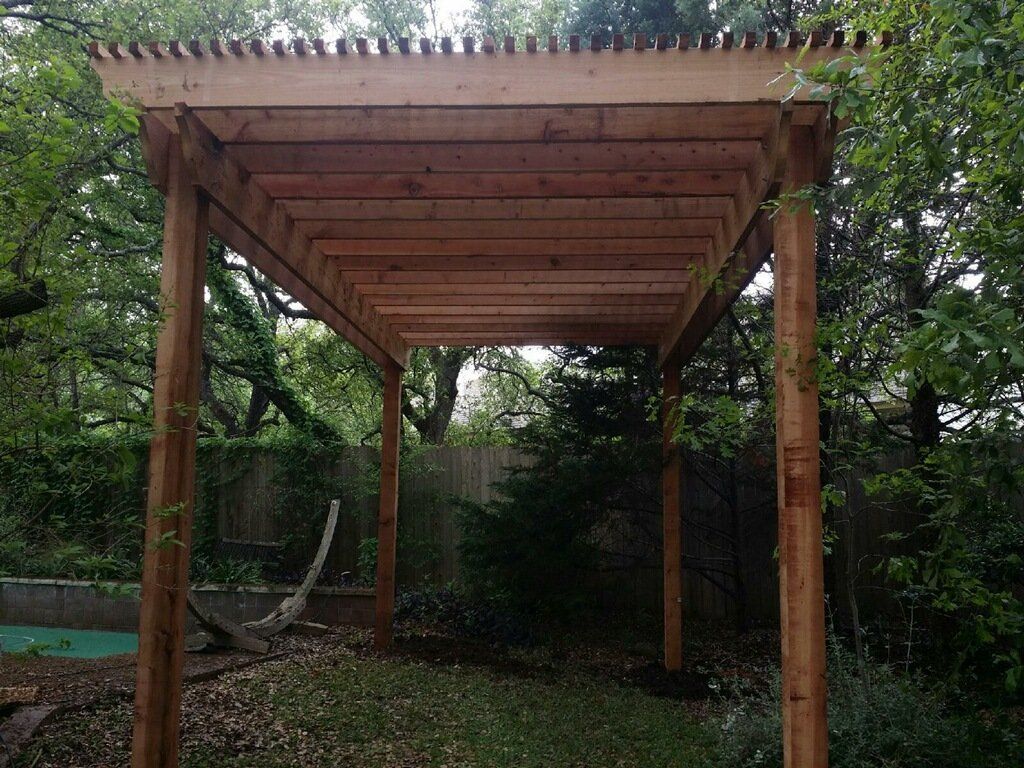 Custom Pergolas in Central Texas | Pflugerville Pfence