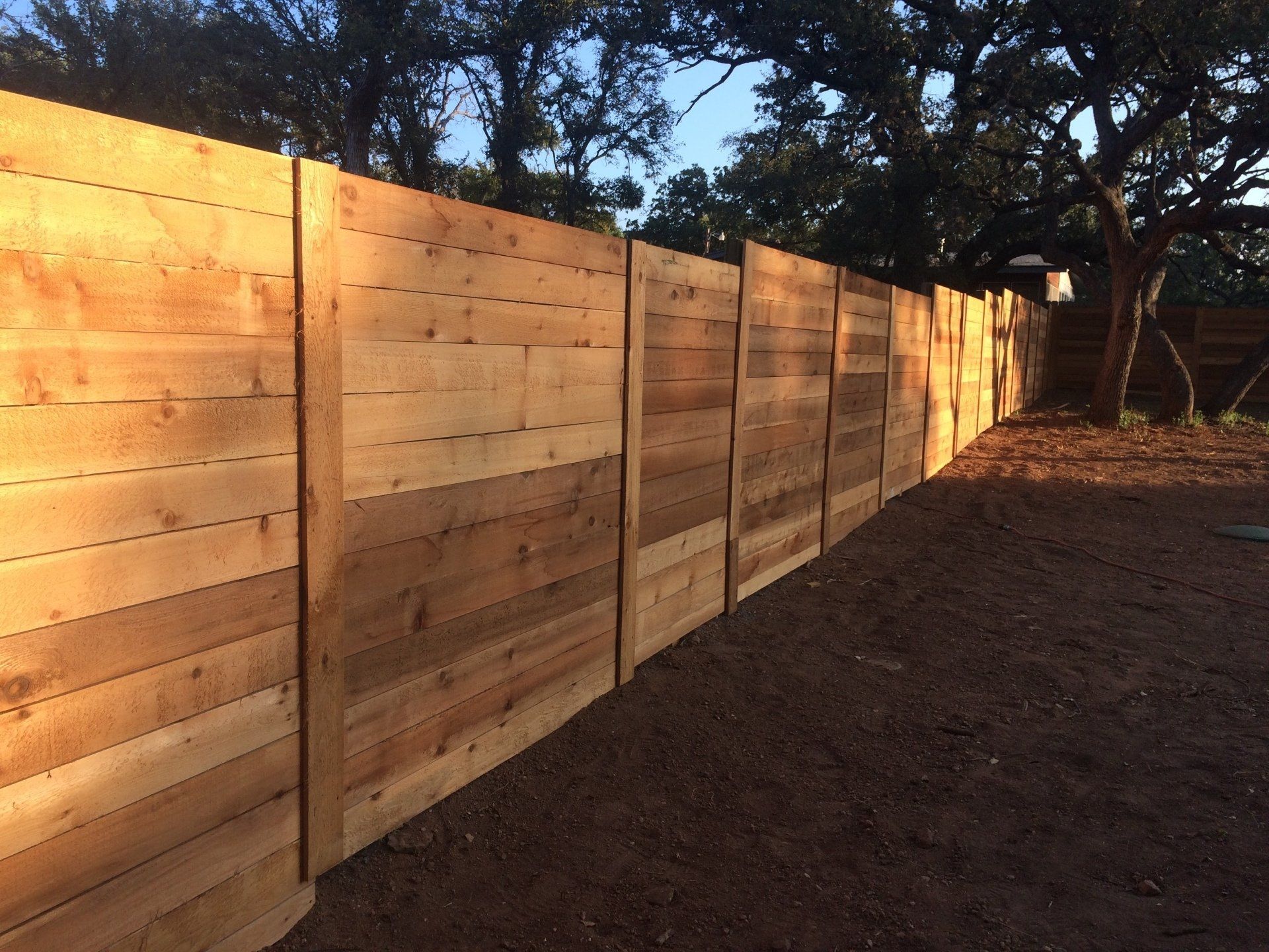Horizontal Privacy Fences