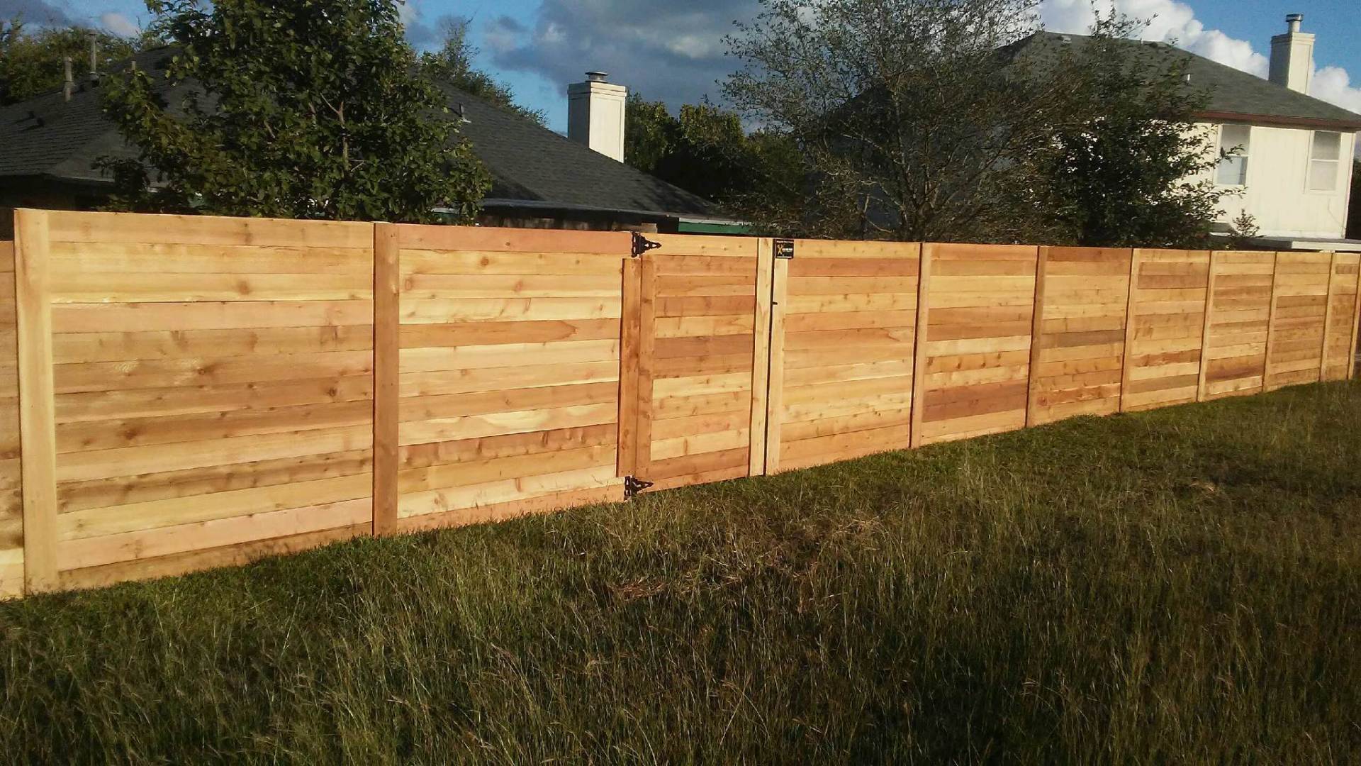 Horizontal Privacy Fences