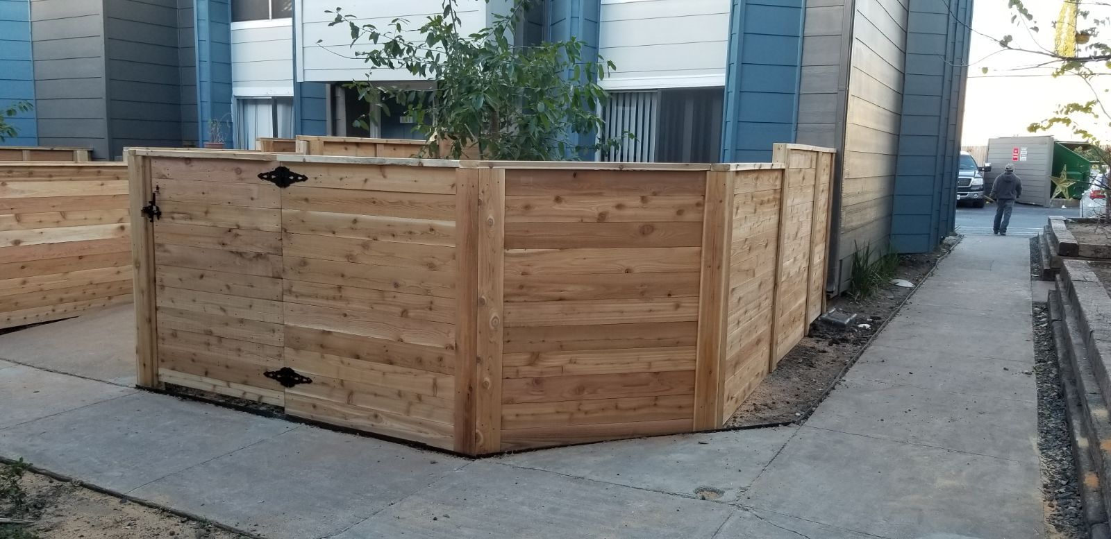 Horizontal Privacy Fences