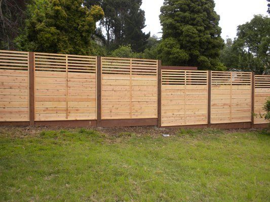 Horizontal Privacy Fences