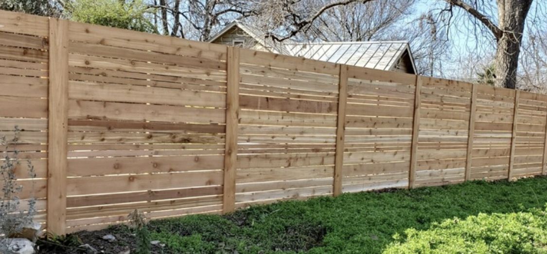 Horizontal Privacy Fences