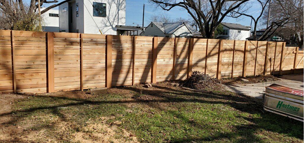 Horizontal Privacy Fences