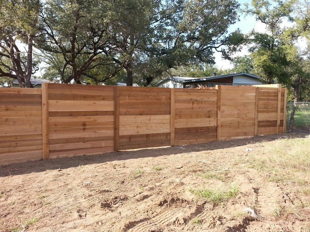 Horizontal Privacy Fences