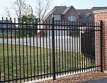 Wrought iron fencing
