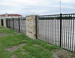 Wrought iron fencing