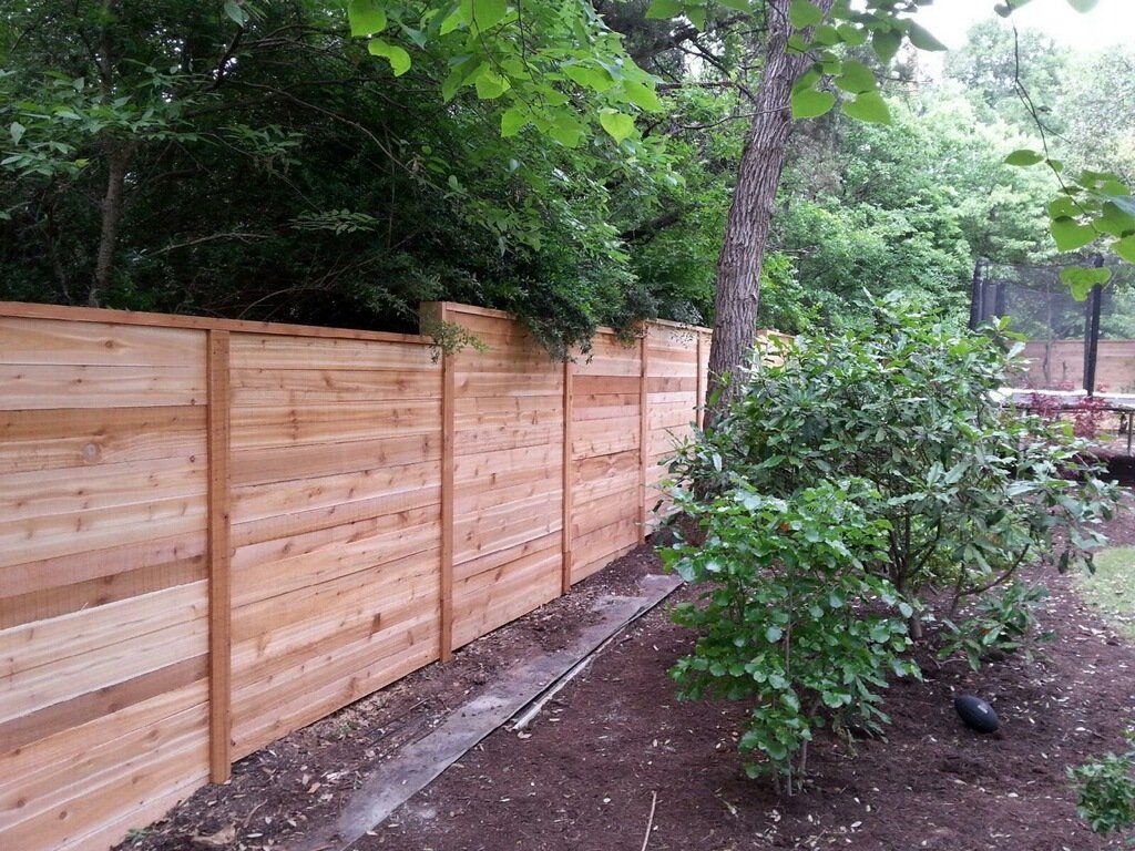 Horizontal Privacy Fences