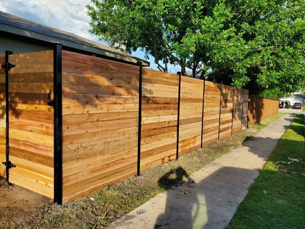 Horizontal Privacy Fences