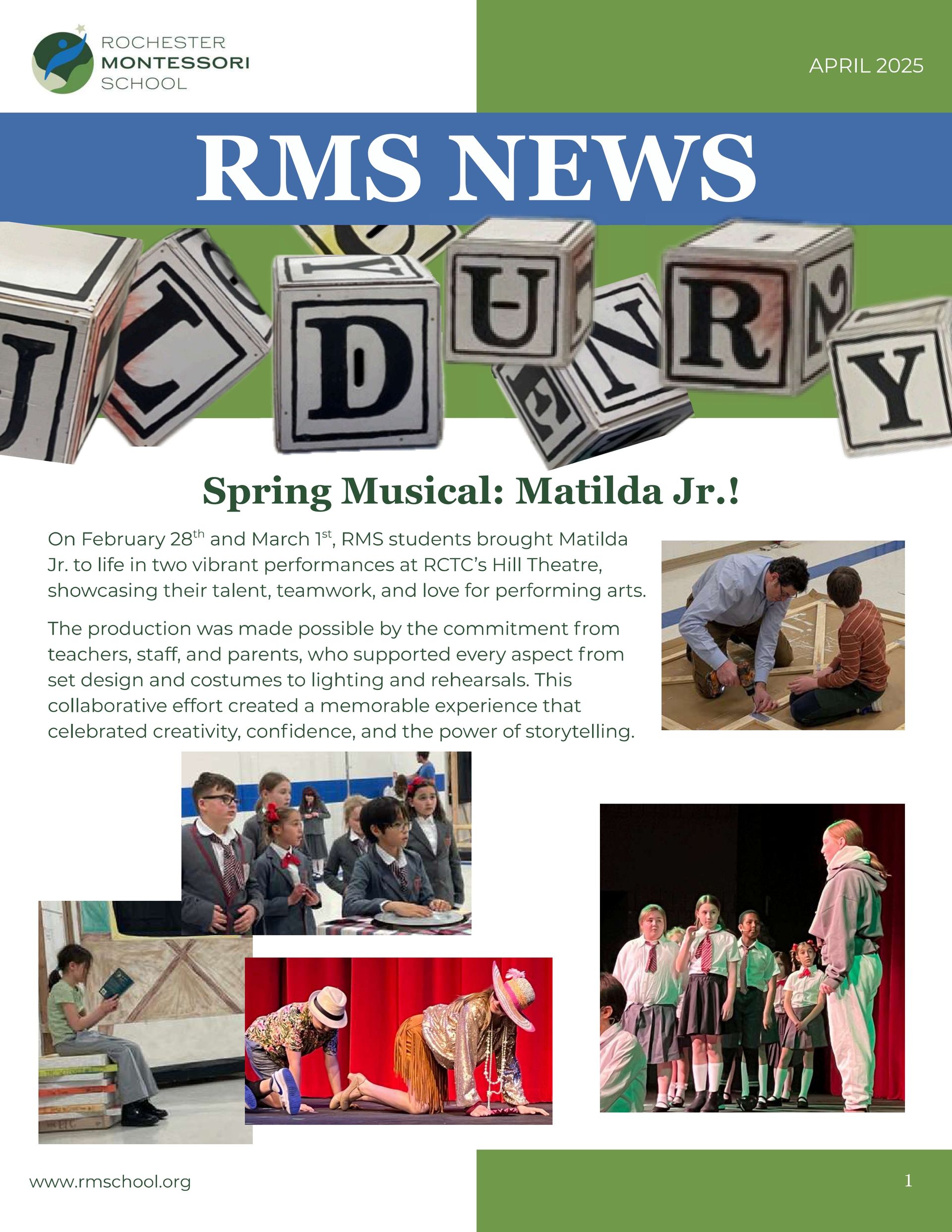 April 2025 Newsletter
