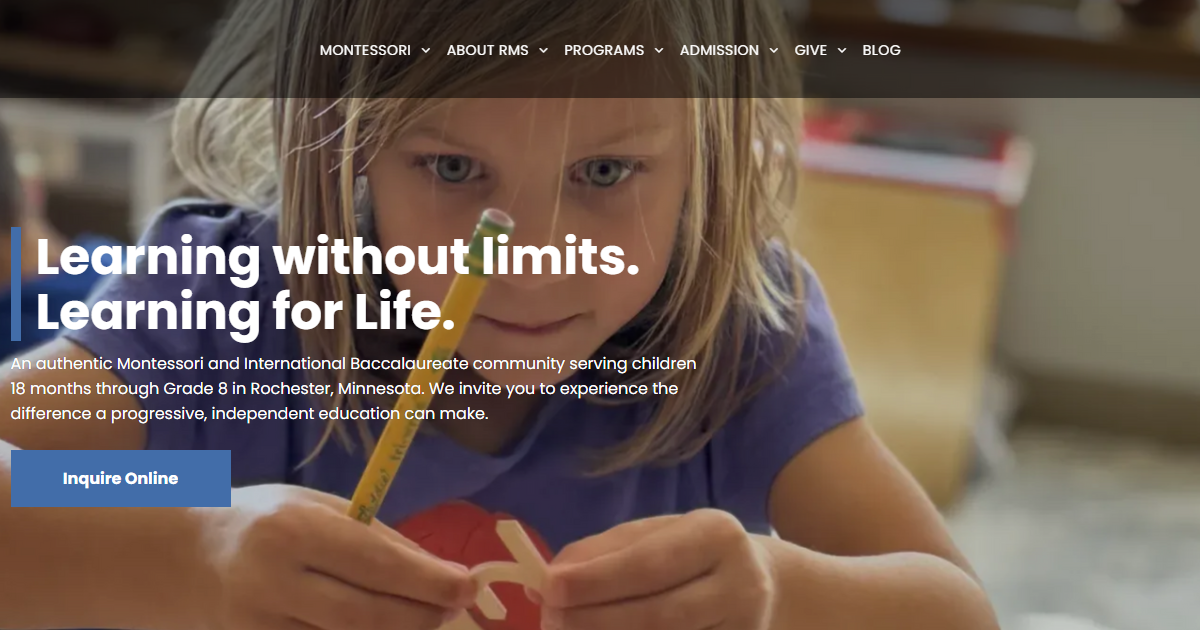 Rochester Montessori School Inc logo