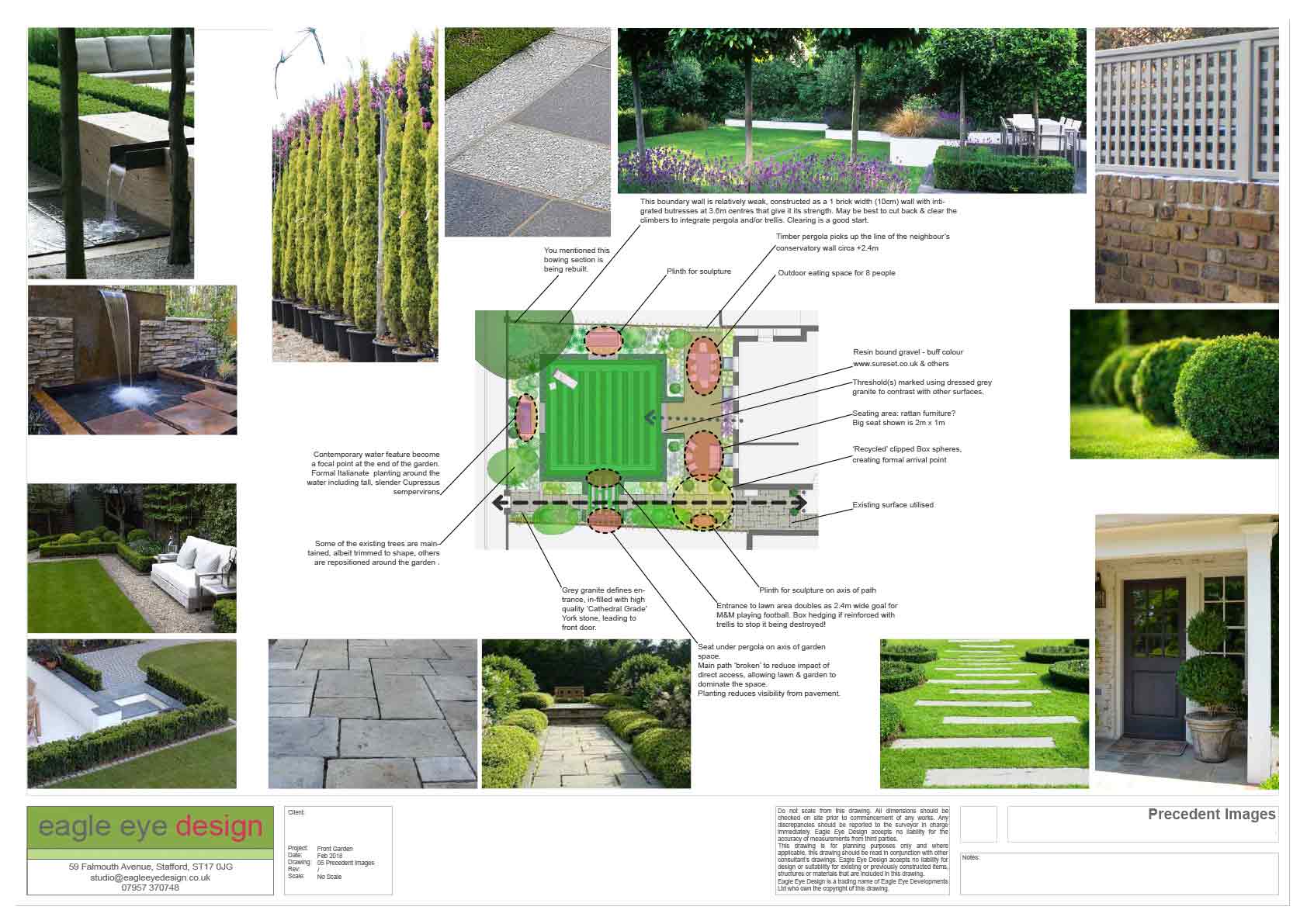 Garden Design in Worcester Mood Board 1