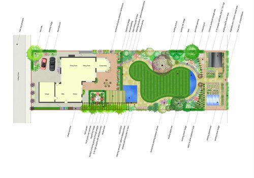Durham - Garden Design Option 1