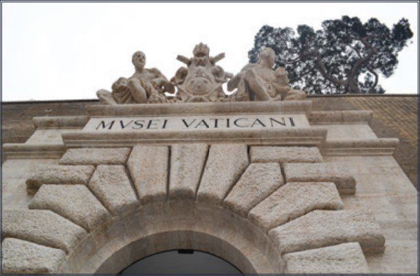 Committed Restoration - Ohio Chapter ~ Entrance to the Vatican Museums