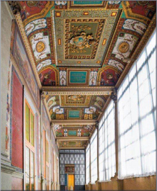 Committed Restoration by member - Mrs. Connie Frankino ~ Third Loggia Apostolic Palace