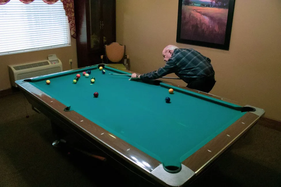 senior living facility pool