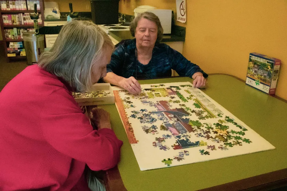 senior living facility puzzles