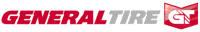 General Tire logo with red text and a red and white emblem.