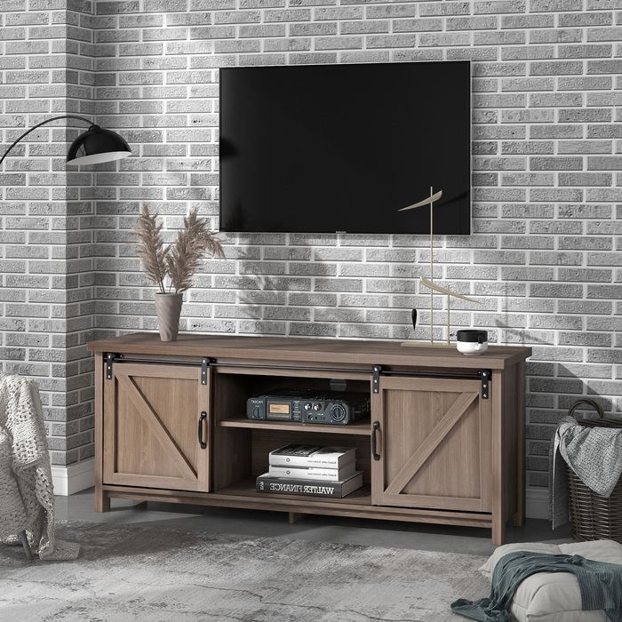 Farmhouse Charm Media Console
