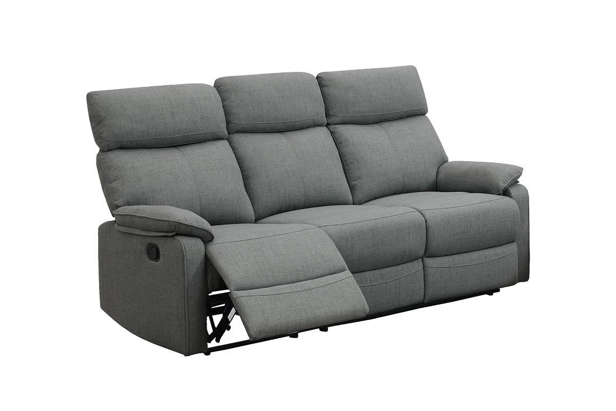 3-Seater Manual Recliner Sofa