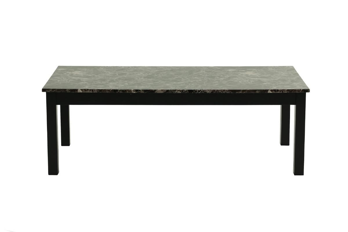 Sleek Faux Marble 3-Piece Table Set